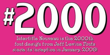 Intertitle Nouveau JNL by Jeff Levine Fonts — Decorative Font — thumbnail 2