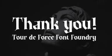 Ironia by Tour de Force Font Foundry — Blackletter Font — thumbnail 10