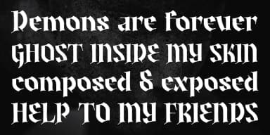 Ironia by Tour de Force Font Foundry — Blackletter Font — thumbnail 3