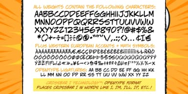 J. Scott Campbell by Comicraft — Decorative Font — thumbnail 3
