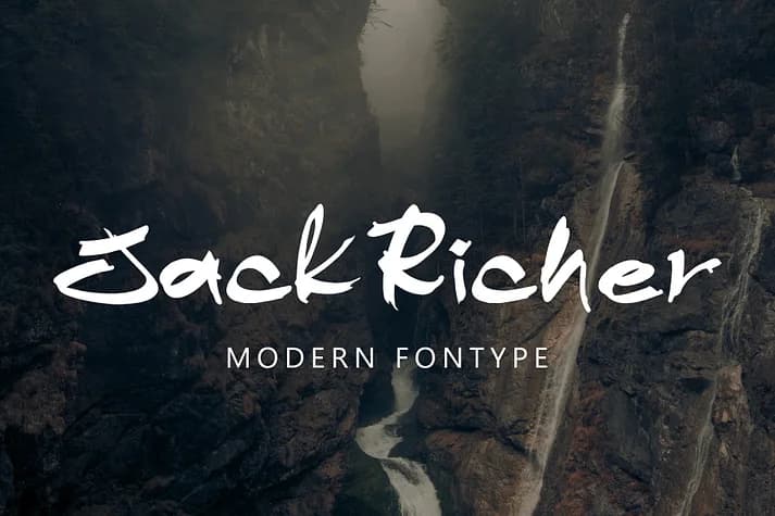 Jack Richer by Ayska — Script Handwritten Font