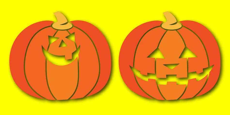 Jackolantern Assortment by Gerald Gallo Fonts — Dingbats Font