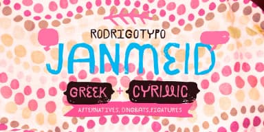 JANMEID by Rodrigo Typo — Dingbats Font — thumbnail 2