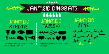JANMEID by Rodrigo Typo — Dingbats Font — thumbnail 4