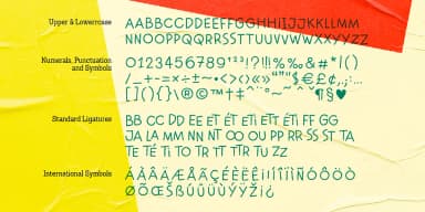 Jazzy Croquette by Art Grootfontein — Decorative Font — thumbnail 5