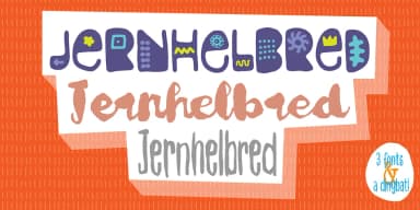 Jernhelbred by Bogstav — Display Font — thumbnail 1