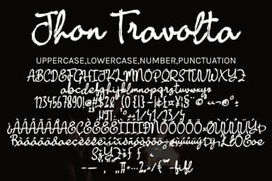 Jhon Travolta by Ayska — Script Handwritten Font — thumbnail 7