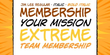 Jim Lee by Comicraft — Decorative Font — thumbnail 2