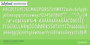 JollyGood Proper Condensed by Letradora — Decorative Font — thumbnail 2