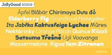 JollyGood Proper by Letradora — Decorative Font — thumbnail 6