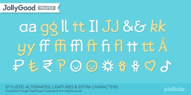 JollyGood Proper by Letradora — Decorative Font — thumbnail 7