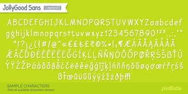 JollyGood Sans Condensed by Letradora — Decorative Font — thumbnail 5