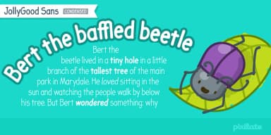 JollyGood Sans Condensed by Letradora — Decorative Font — thumbnail 7