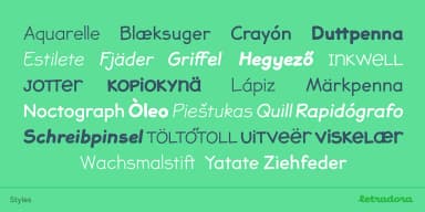 JollyGood Sans by Letradora — Decorative Font — thumbnail 5