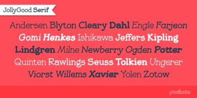 JollyGood Serif by Letradora — Decorative Font — thumbnail 4