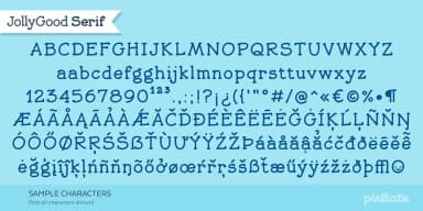 JollyGood Serif by Letradora — Decorative Font — thumbnail 5