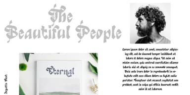 Joyatte by TypeClassHeroes — Blackletter Font — thumbnail 5