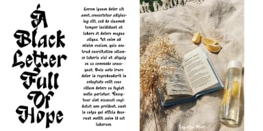 Joyatte by TypeClassHeroes — Blackletter Font — thumbnail 7