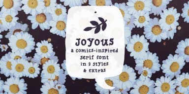 Joyous by Ana's Fonts — Dingbats Font — thumbnail 1