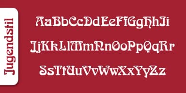 Jugendstil Pro by SoftMaker — Decorative Font — thumbnail 2