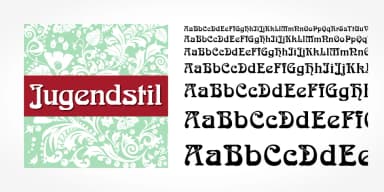 Jugendstil Pro by SoftMaker — Decorative Font — thumbnail 5