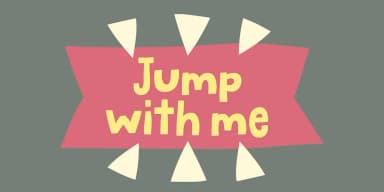 Jump with me by Bogstav — Decorative Font — thumbnail 1