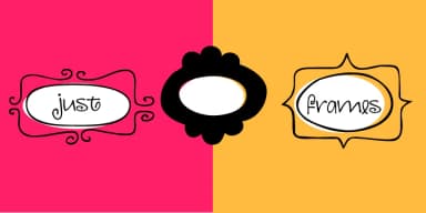 Just Frames by Outside the Line — Dingbats Font — thumbnail 1