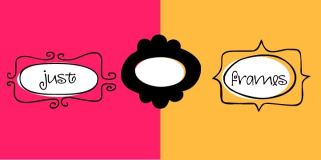 Just Frames by Outside the Line — Dingbats Font