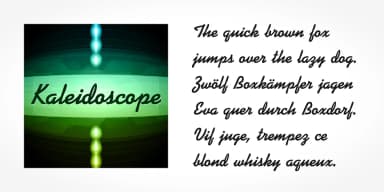 Kaleidoscope Pro by SoftMaker — Script Handwritten Font — thumbnail 4