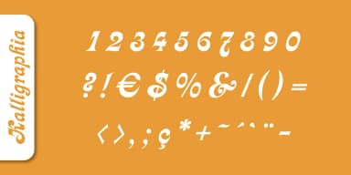 Kalligraphia by SoftMaker — Decorative Font — thumbnail 3