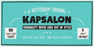 KAPSALON by Hanoded — Display Font — thumbnail 1