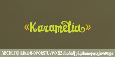 Karamelia by Pizzadude.dk — Script Handwritten Font — thumbnail 1