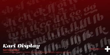Kari Display Pro by Positype — Script Handwritten Font — thumbnail 2