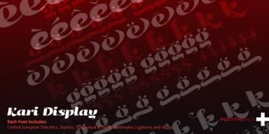 Kari Display Pro by Positype — Script Handwritten Font — thumbnail 6
