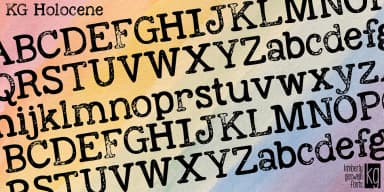 KG Holocene by Kimberly Geswein Fonts — Display Font — thumbnail 3
