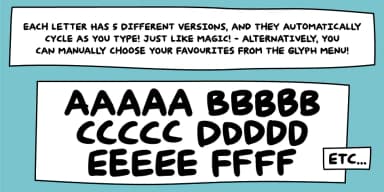 Kids Rule by Pizzadude.dk — Decorative Font — thumbnail 4