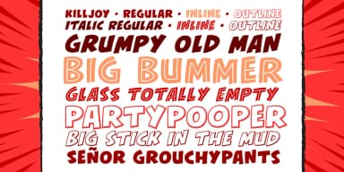 Kill Joy by Comicraft — Decorative Font — thumbnail 2