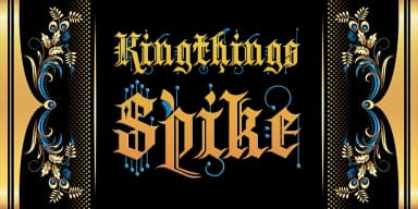 Kingthings Spike Pro by CheapProFonts — Blackletter Font — thumbnail 1