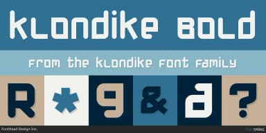 Klondike by Fonthead Design — Display Font — thumbnail 2