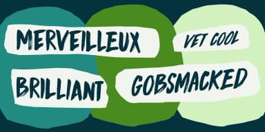 KNUCKLEBONES by Hanoded — Display Font — thumbnail 5