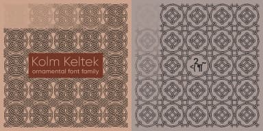 Kolm Keltek by 2D Typo — Dingbats Font — thumbnail 4