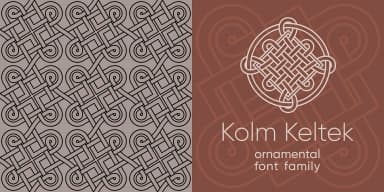 Kolm Keltek by 2D Typo — Dingbats Font — thumbnail 5