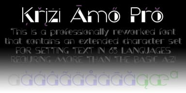 Krizi Amo Pro by CheapProFonts — Decorative Font — thumbnail 7
