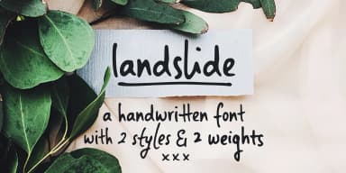 Landslide by Ana's Fonts — Dingbats Font — thumbnail 1