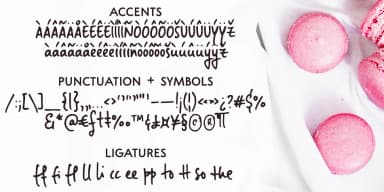 Landslide by Ana's Fonts — Dingbats Font — thumbnail 3