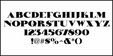 LAW OFFICE JNL by Jeff Levine Fonts — Decorative Font — thumbnail 3