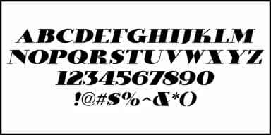 LAW OFFICE JNL by Jeff Levine Fonts — Decorative Font — thumbnail 5