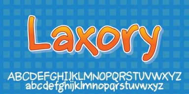 Laxory by Pizzadude.dk — Decorative Font — thumbnail 1