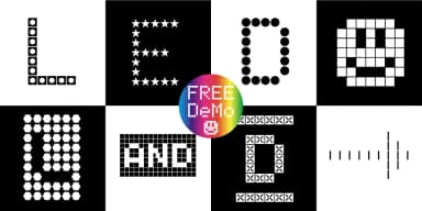 LED pixel by Typo Graphic Design — Dingbats Font — thumbnail 1