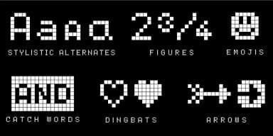 LED pixel by Typo Graphic Design — Dingbats Font — thumbnail 5